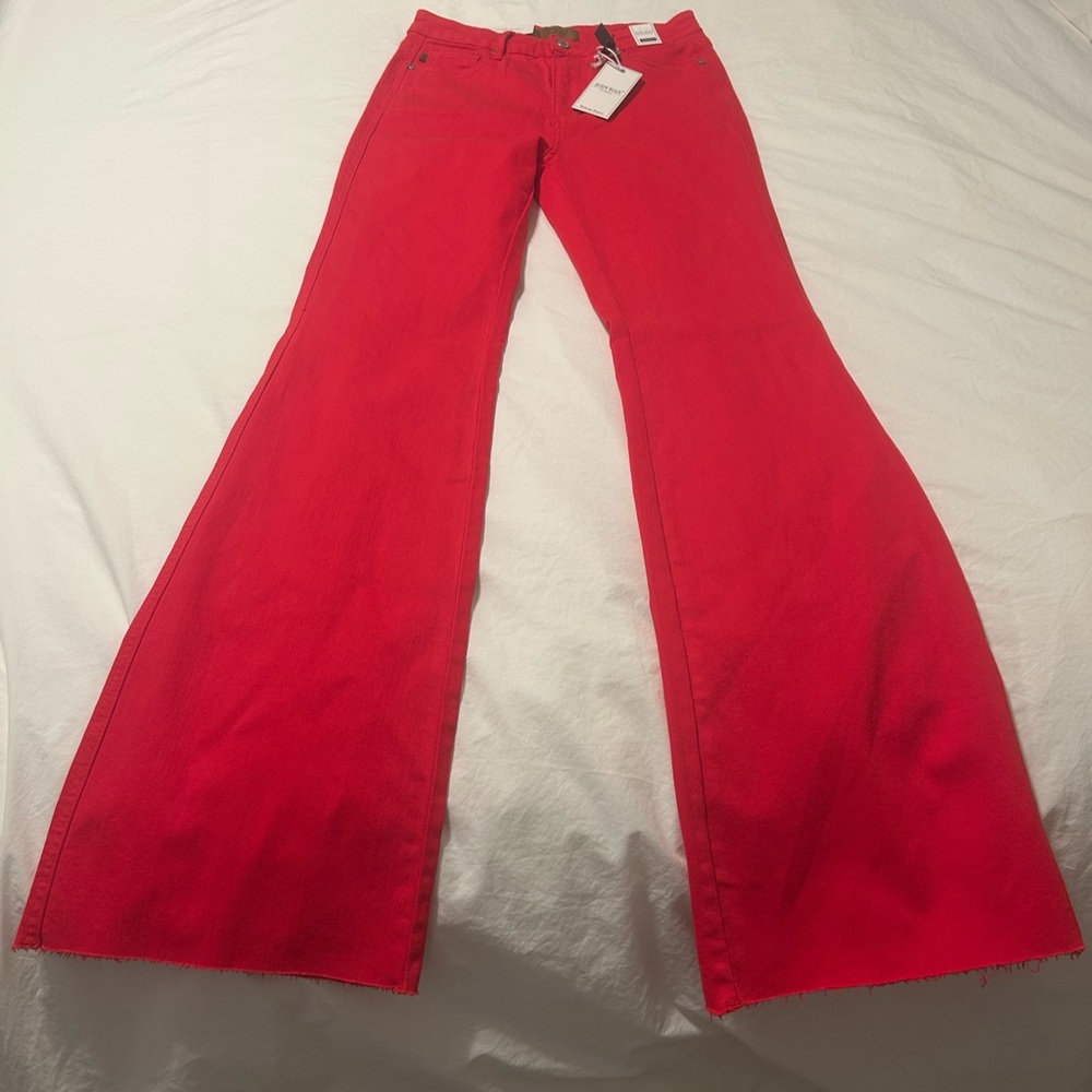 JUDY BLUE RED HIGHWAISTED RED JEANS